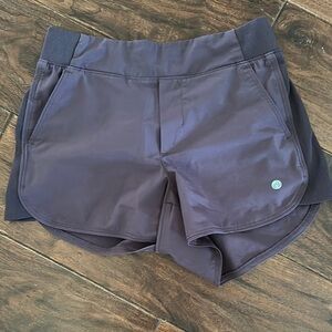 Apana eggplant Purple Athletic 3 1/2” Shorts Moisture-Wicking Performance Sz XS